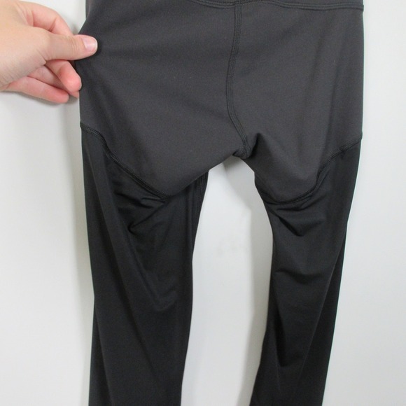 Lululemon Wunder Train Mesh High Rise Tight 25" Women 2 Black Workout Yoga 136 - Picture 9 of 9